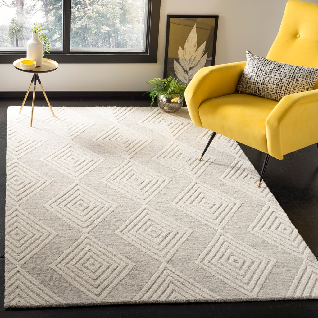 safavieh clearance blossom blm111g silver rug