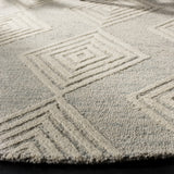 safavieh clearance blossom blm111g silver rug