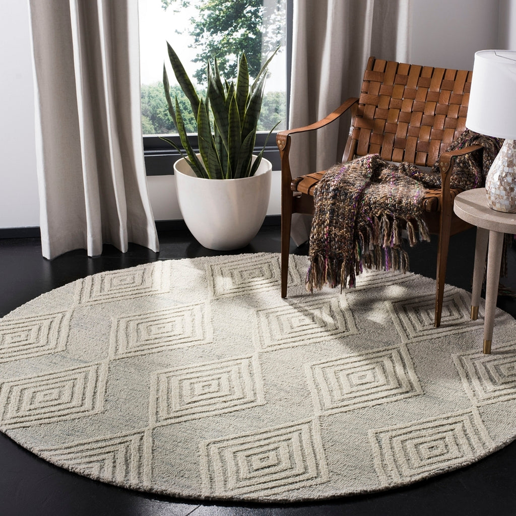 safavieh clearance blossom blm111g silver rug