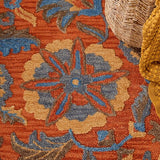 safavieh clearance blossom blm175p rust rug