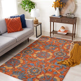 safavieh clearance blossom blm175p rust rug