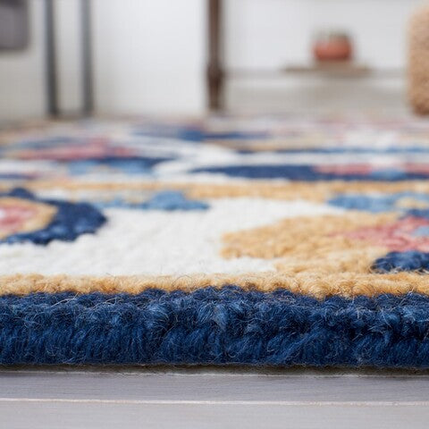 safavieh clearance blossom blm176m blue rug