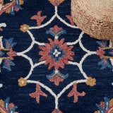safavieh clearance blossom blm176m blue rug