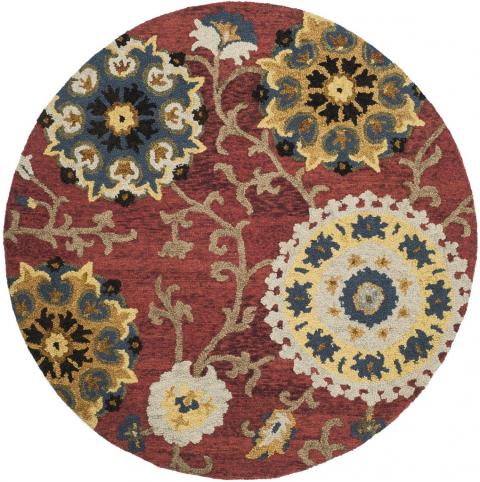 safavieh clearance blossom blm401c red rug