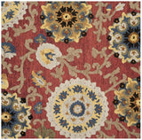 safavieh clearance blossom blm401c red rug