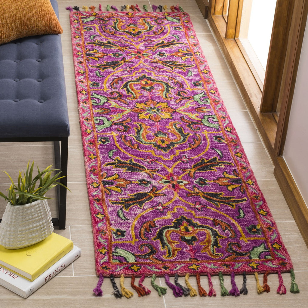 safavieh clearance blossom blm451a purple rug