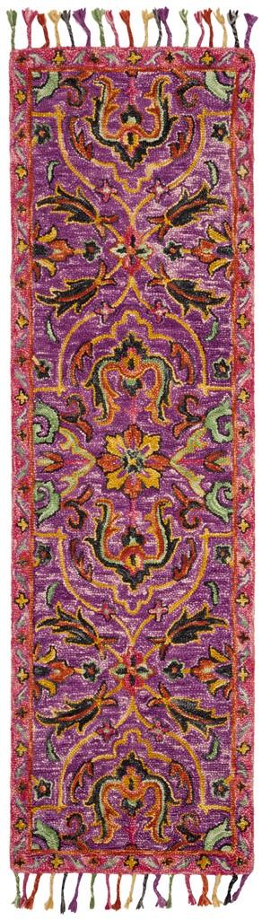 safavieh clearance blossom blm451a purple rug