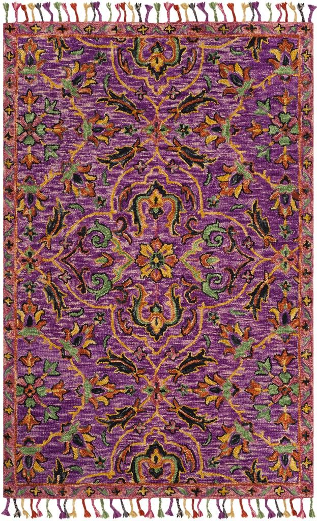 safavieh clearance blossom blm451a purple rug