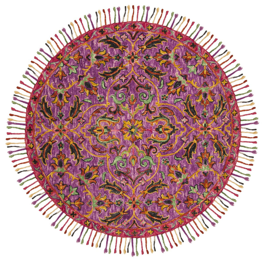 safavieh clearance blossom blm451a purple rug