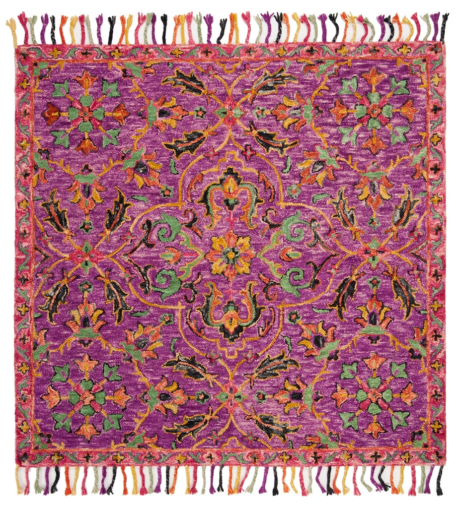 safavieh clearance blossom blm451a purple rug