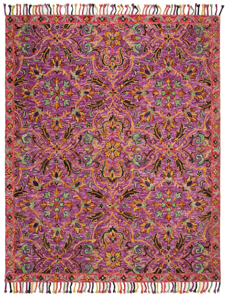 safavieh clearance blossom blm451a purple rug