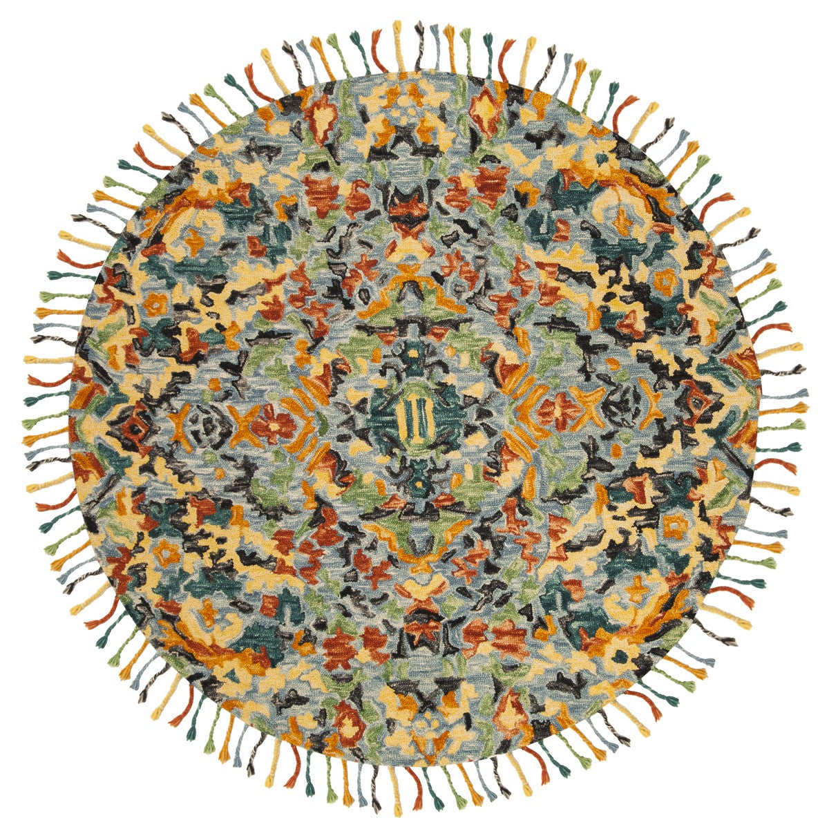 safavieh clearance blossom blm452a blue rug