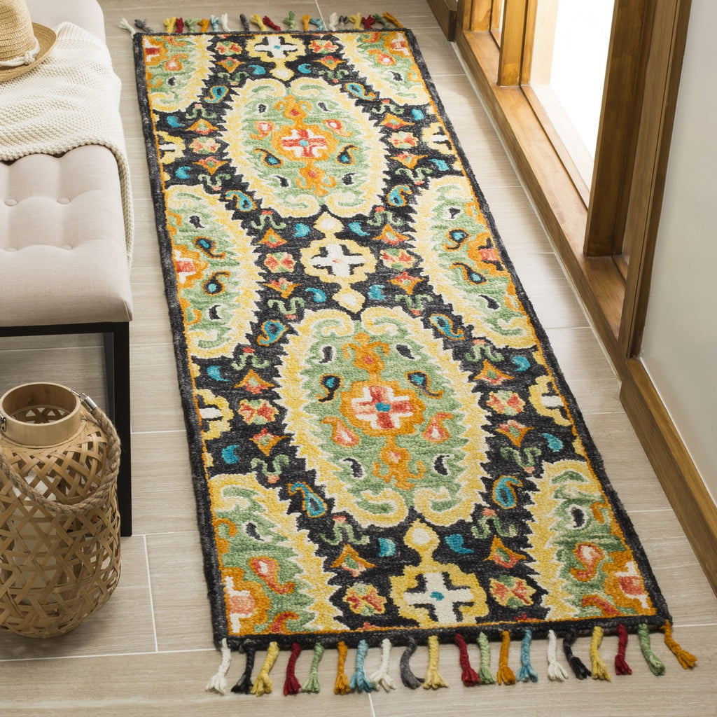 safavieh clearance blossom blm454a charcoal rug
