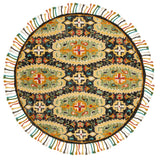 safavieh clearance blossom blm454a charcoal rug