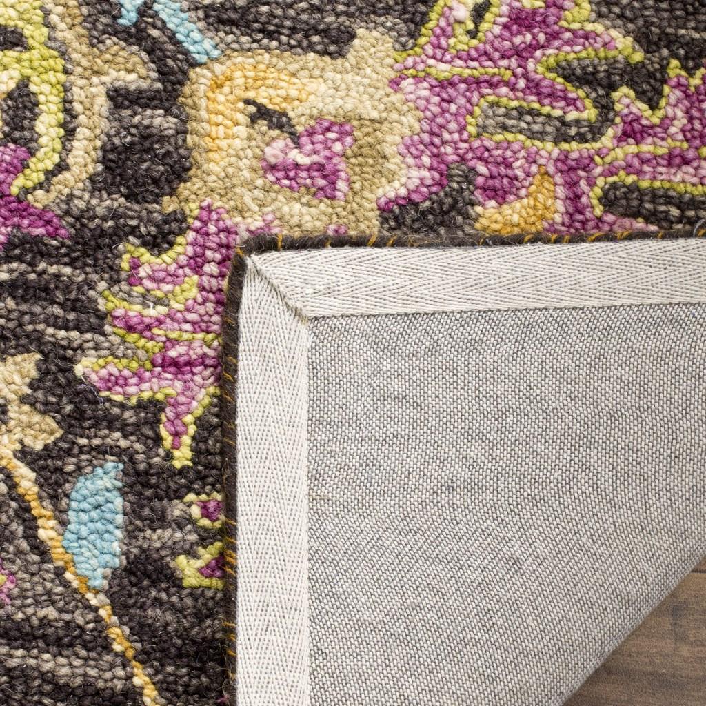 safavieh clearance blossom blm455a charcoal rug
