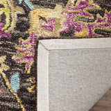 safavieh clearance blossom blm455a charcoal rug