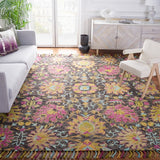 safavieh clearance blossom blm455a charcoal rug