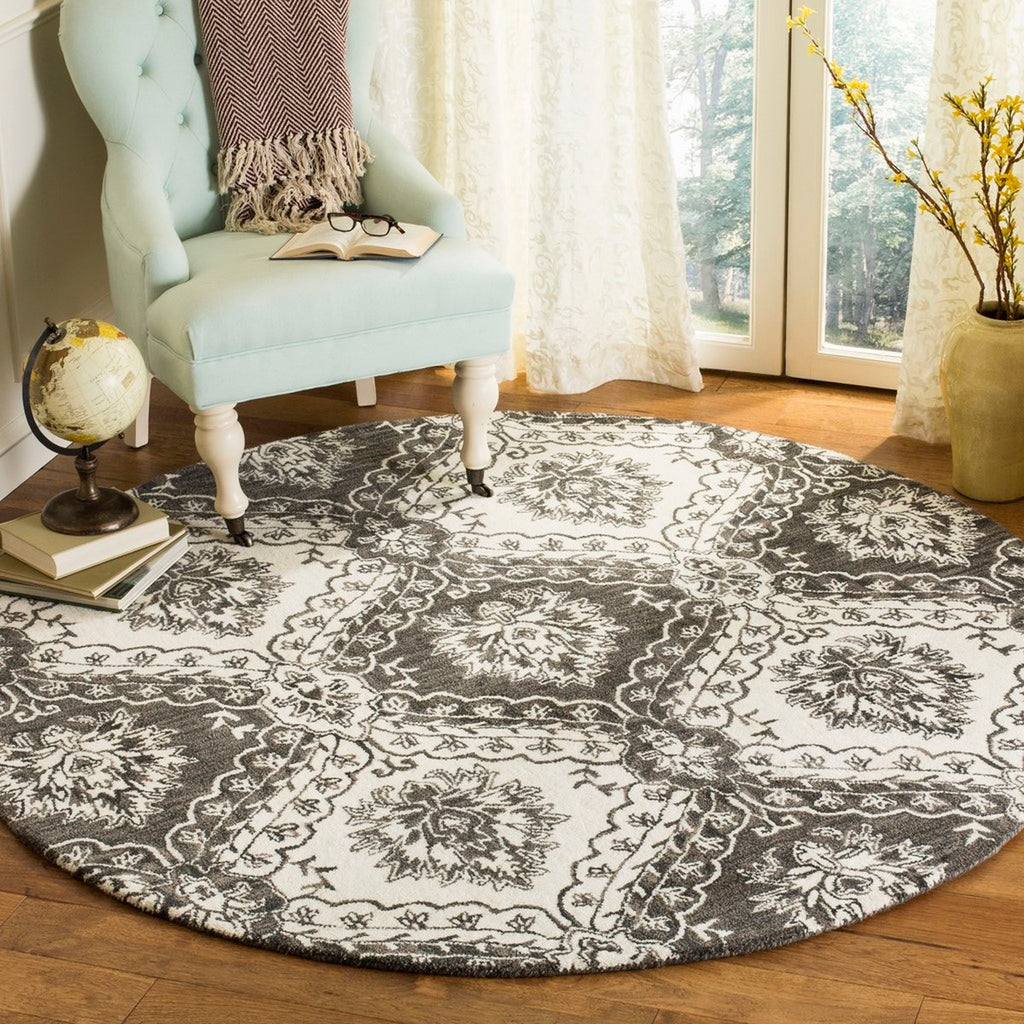 safavieh clearance blossom blm601h charcoal rug
