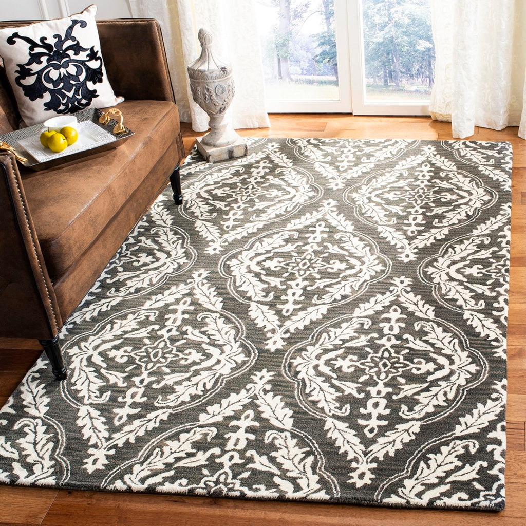 safavieh clearance blossom blm602h charcoal rug