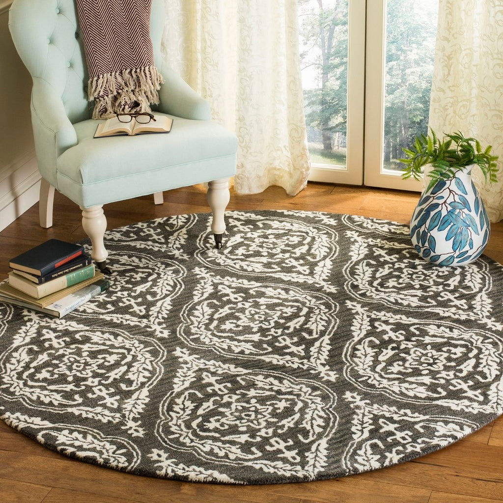 safavieh clearance blossom blm602h charcoal rug