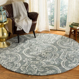 safavieh clearance blossom blm603m blue rug