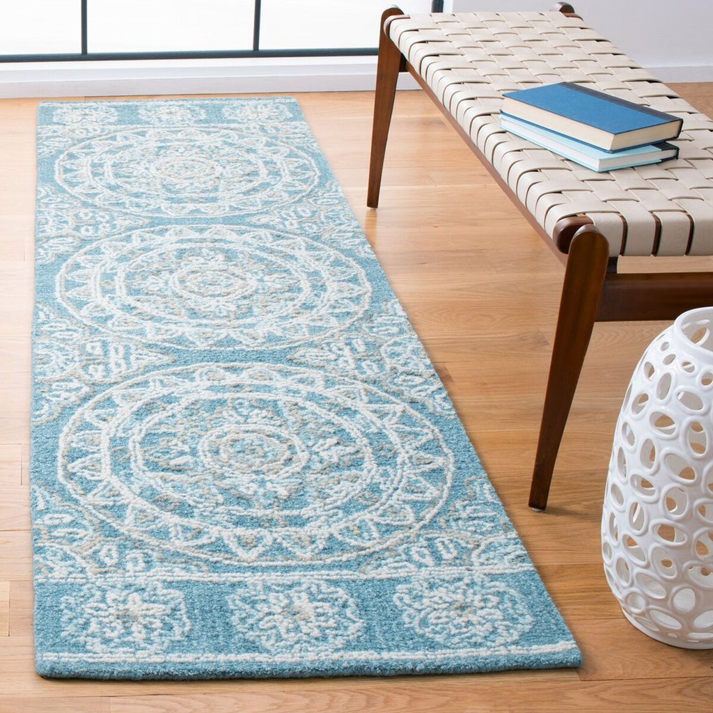 safavieh clearance blossom blm607m blue rug