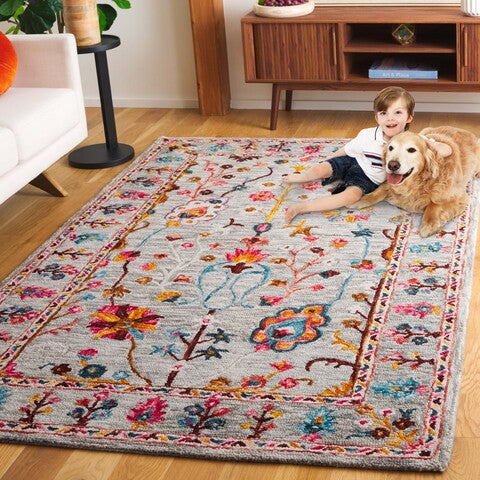 safavieh clearance blossom blm685f grey rug