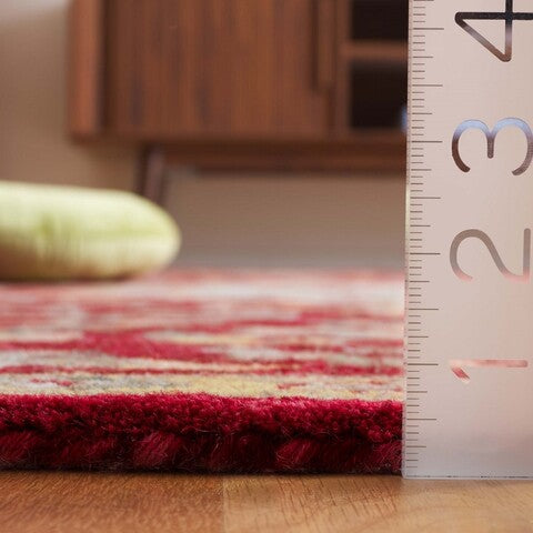 safavieh clearance blossom blm688q red rug