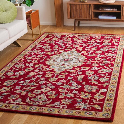 safavieh clearance blossom blm688q red rug