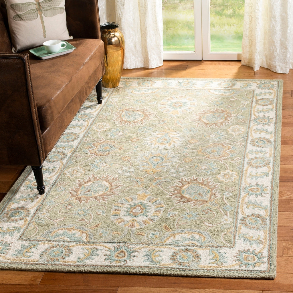 safavieh clearance blossom blm702w sage rug