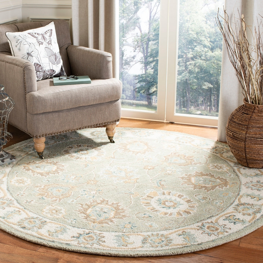 safavieh clearance blossom blm702w sage rug