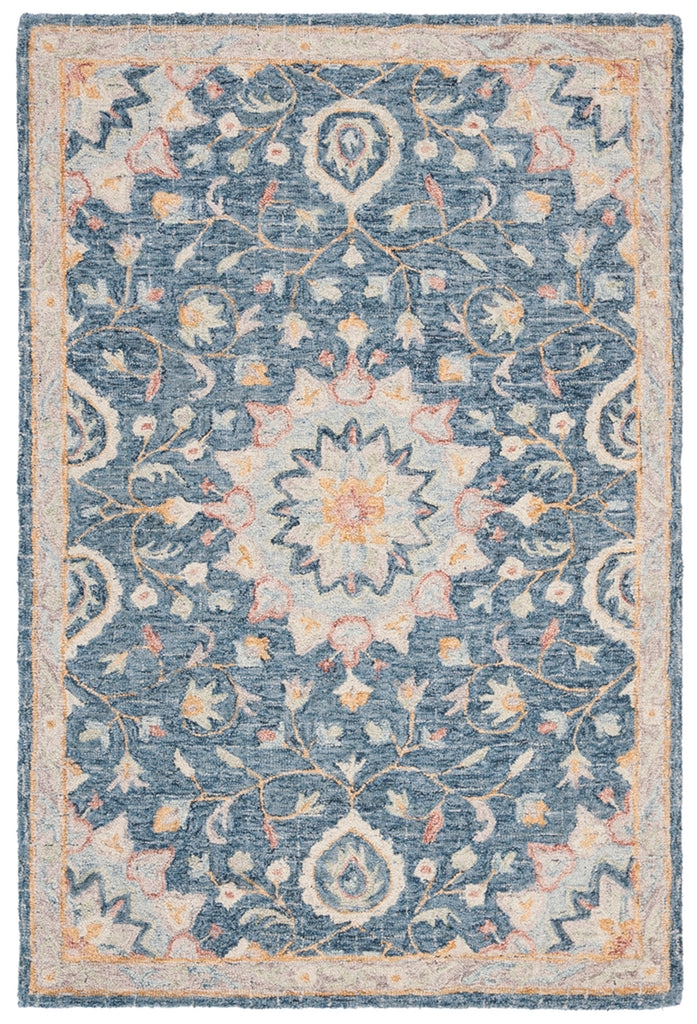 safavieh clearance blossom blm813n navy rug