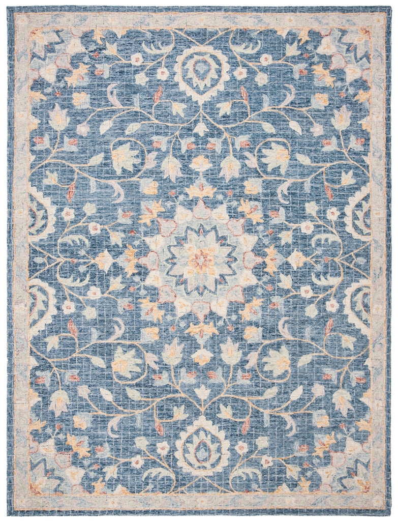 safavieh clearance blossom blm813n navy rug