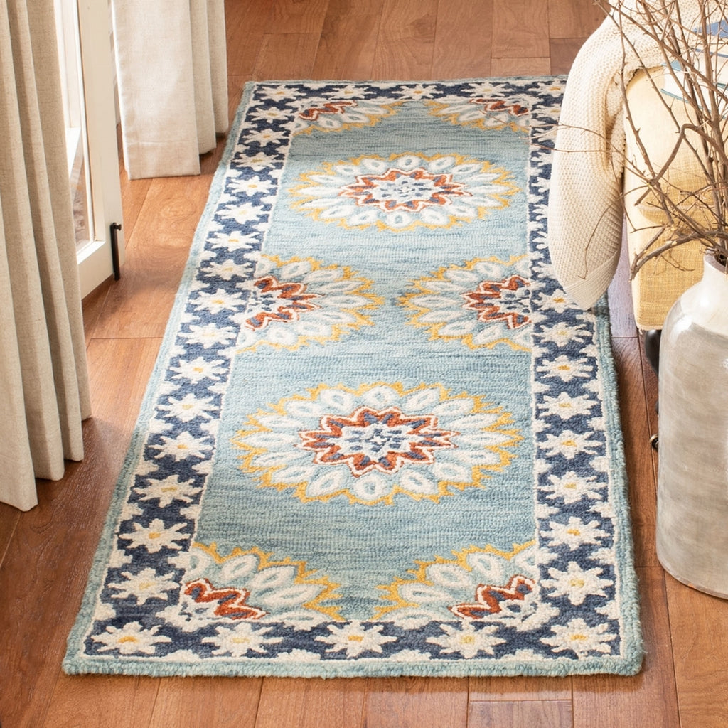 safavieh clearance blossom blm902m blue rug