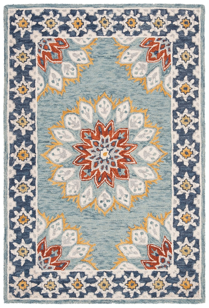 safavieh clearance blossom blm902m blue rug