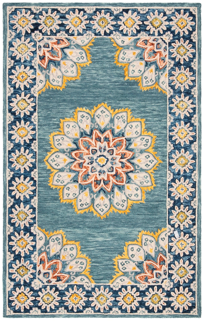 safavieh clearance blossom blm902m blue rug