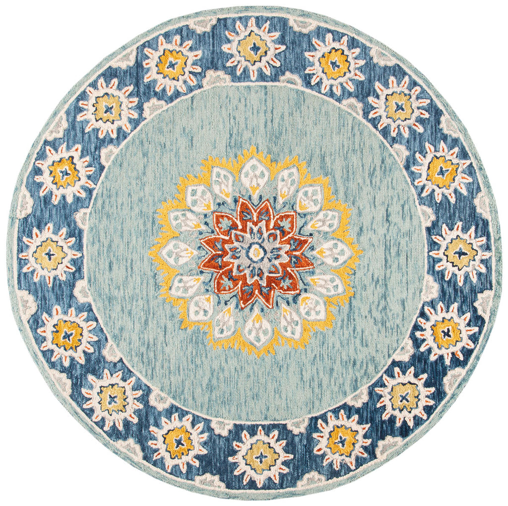 safavieh clearance blossom blm902m blue rug