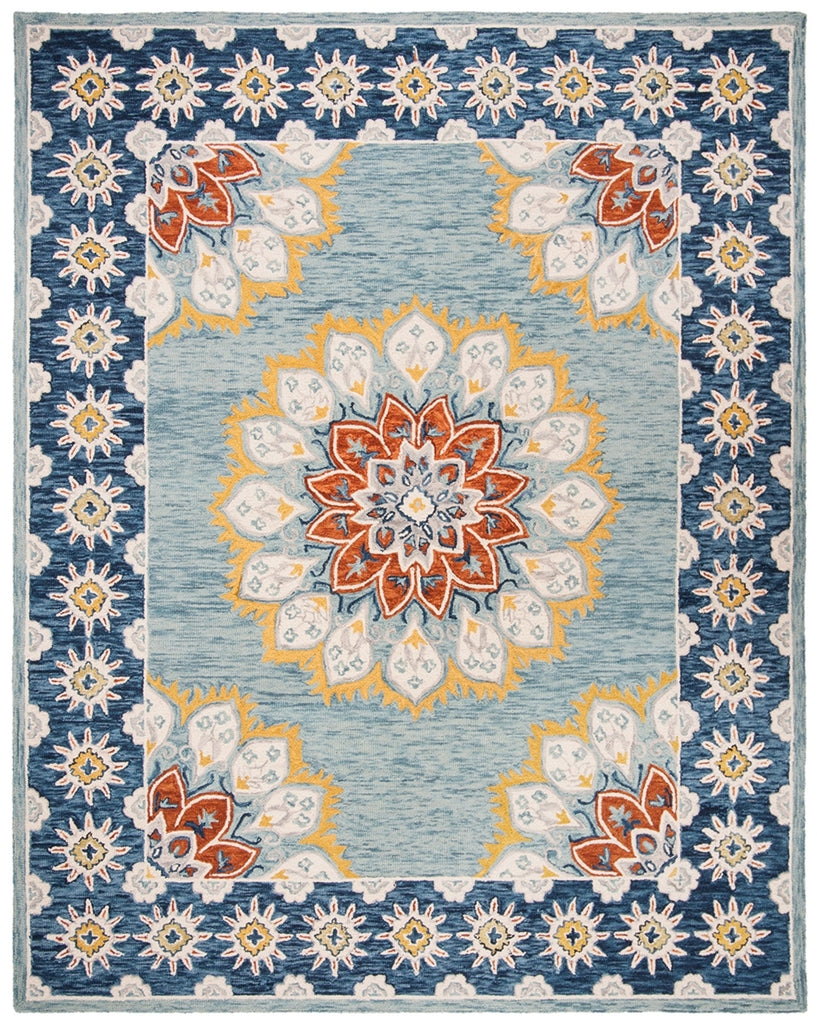 safavieh clearance blossom blm902m blue rug