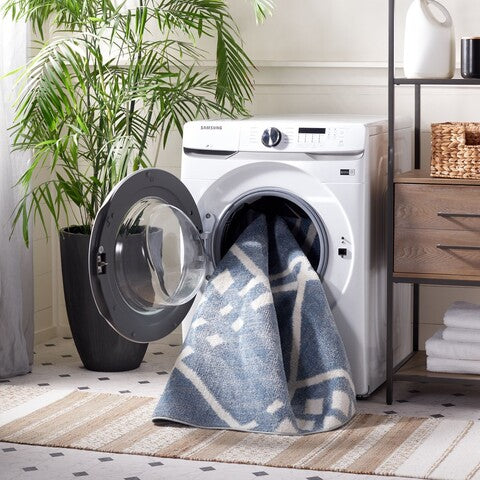 safavieh clearance blair washable blr228m blue rug