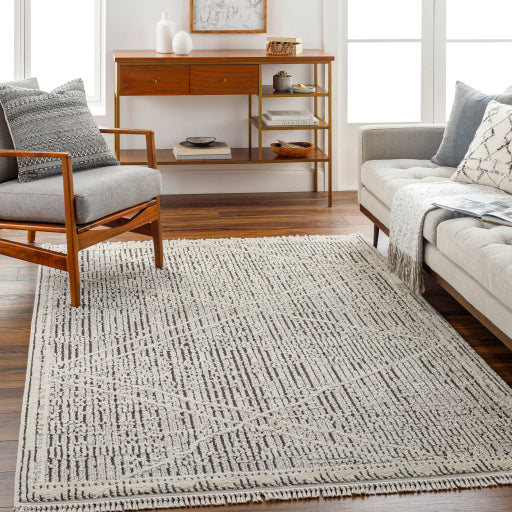 surya berlin blr 2306 light grey rug