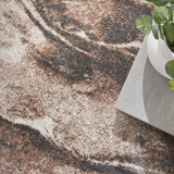 nourison american manor amr03 ivory mocha rug