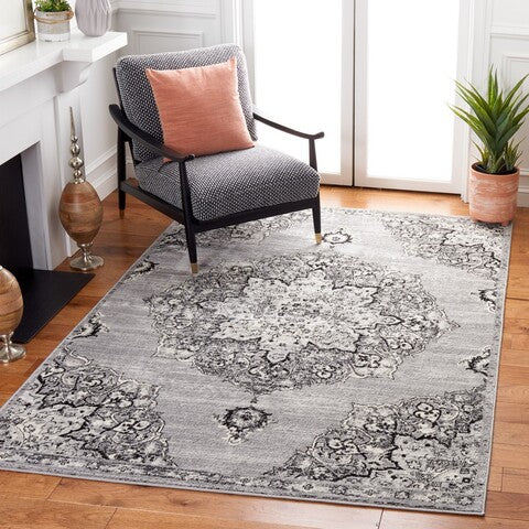 Safavieh Clearance Brentwood BNT802G Silver Rug