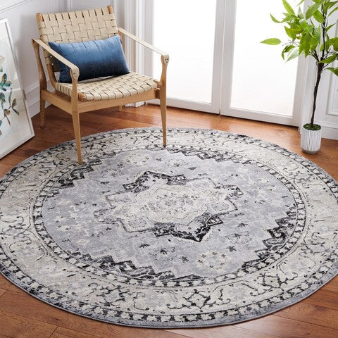 safavieh clearance brentwood bnt851k silver rug