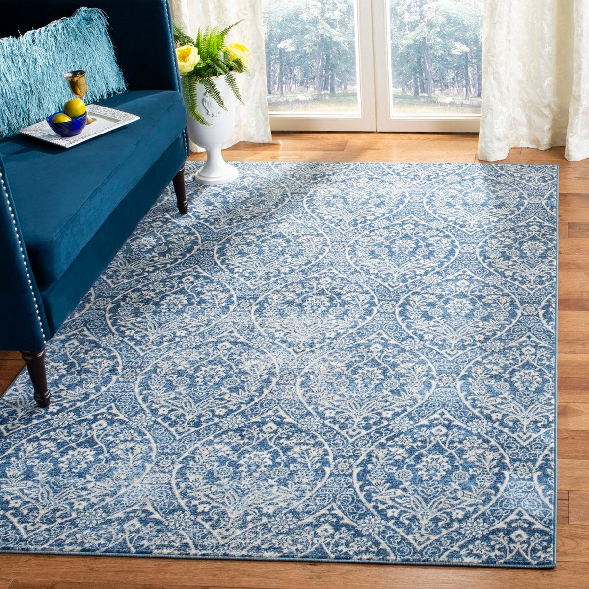 safavieh clearance brentwood bnt860m navy rug