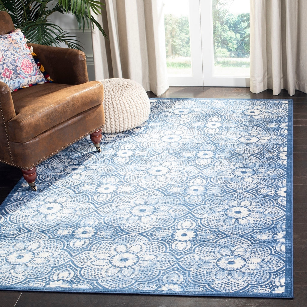 safavieh clearance brentwood bnt862n navy rug
