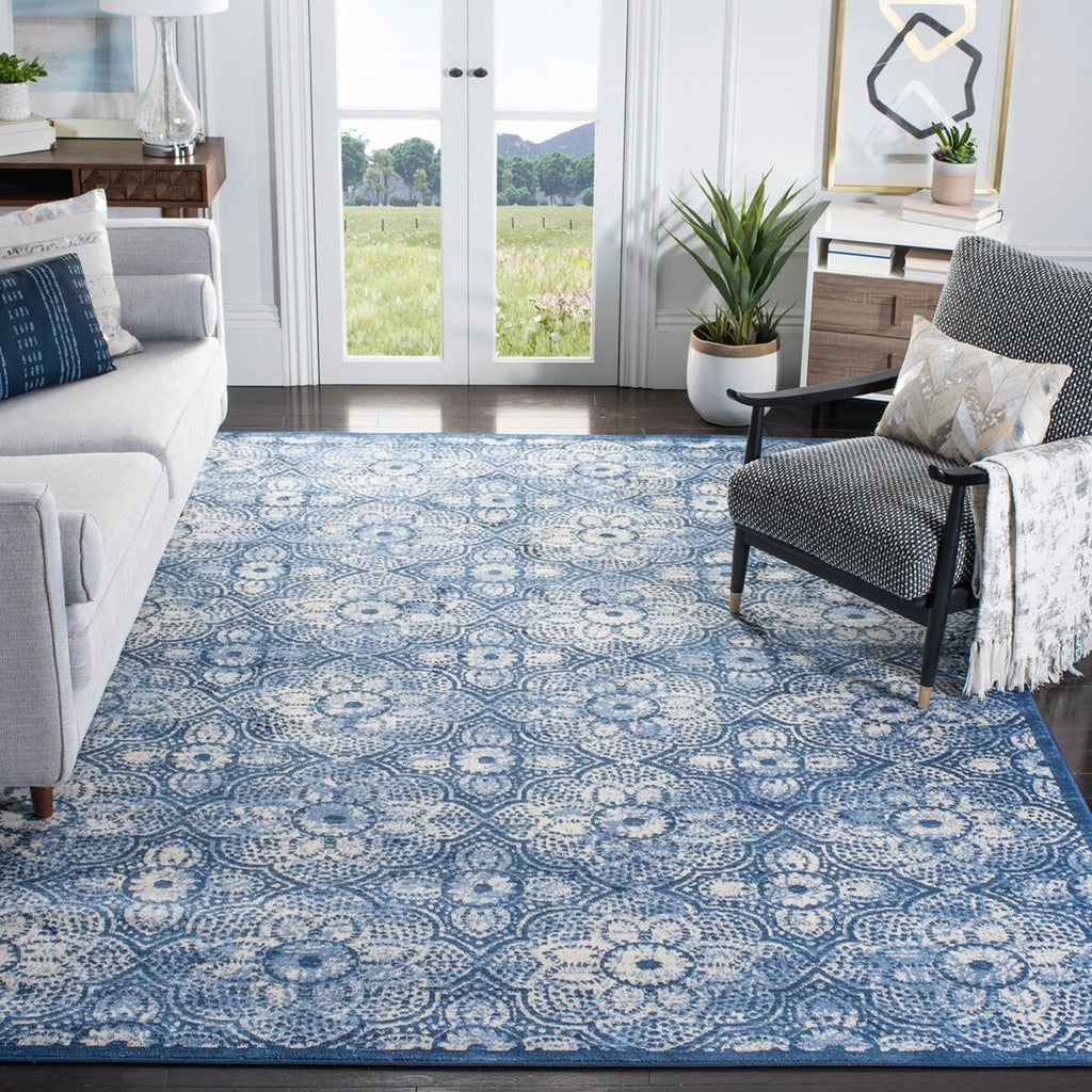 safavieh clearance brentwood bnt862n navy rug