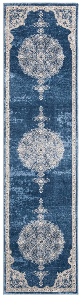 safavieh clearance brentwood bnt867m navy rug