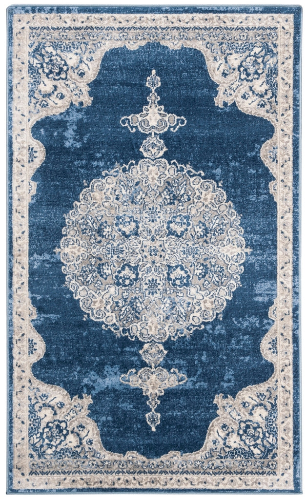 safavieh clearance brentwood bnt867m navy rug