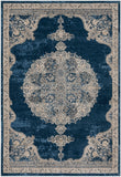 safavieh clearance brentwood bnt867m navy rug