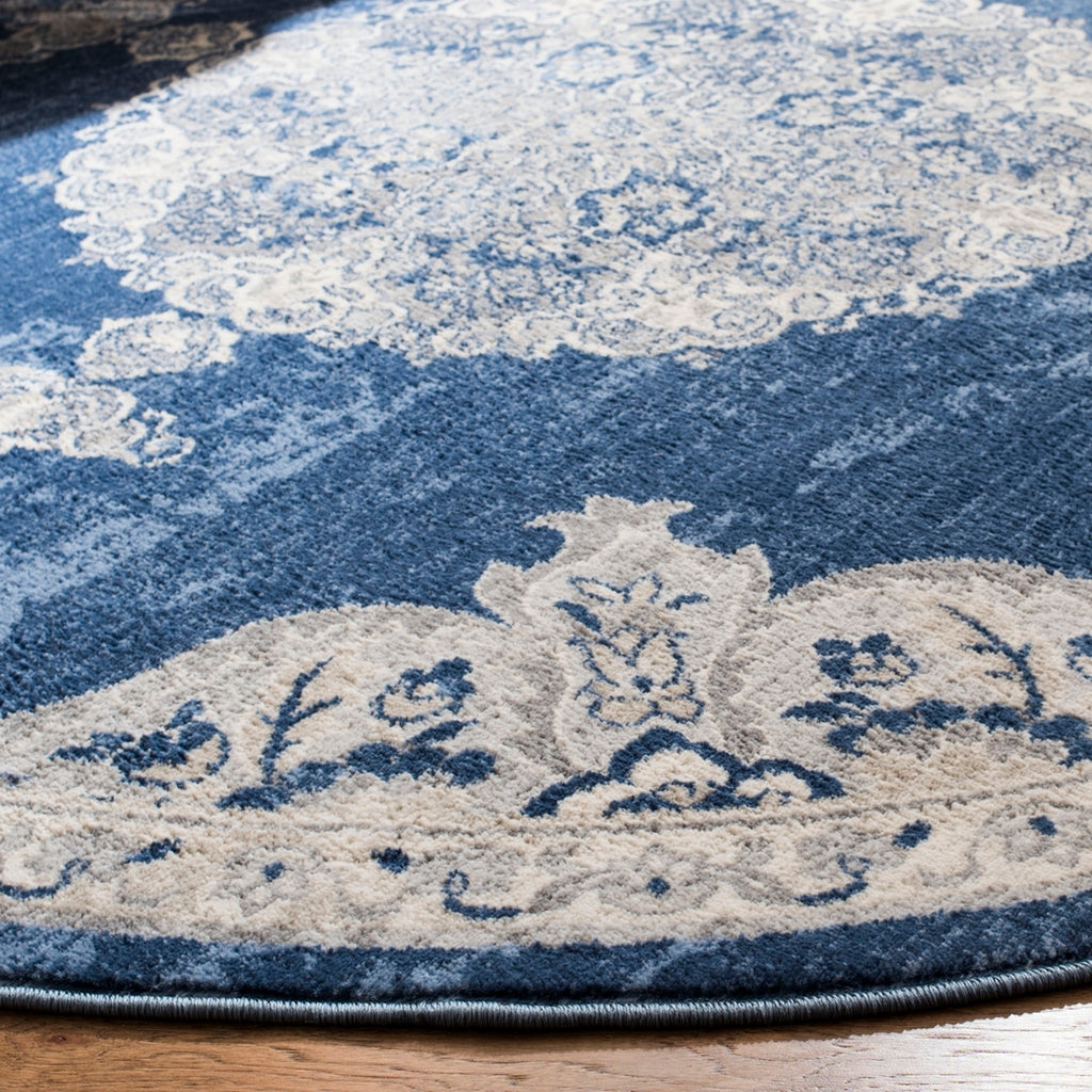 safavieh clearance brentwood bnt867m navy rug